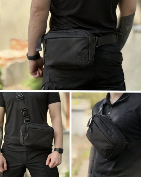 Сумка кобура A-line Naja Asp Cordura чорна