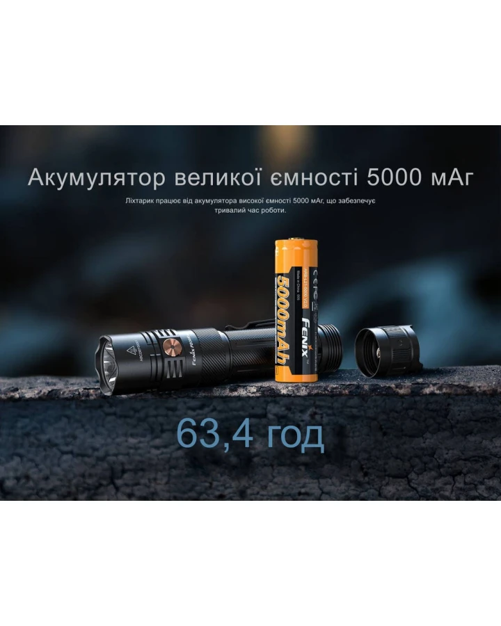 Ліхтар тактичний ручний Fenix PD36R ACE 3000 лм