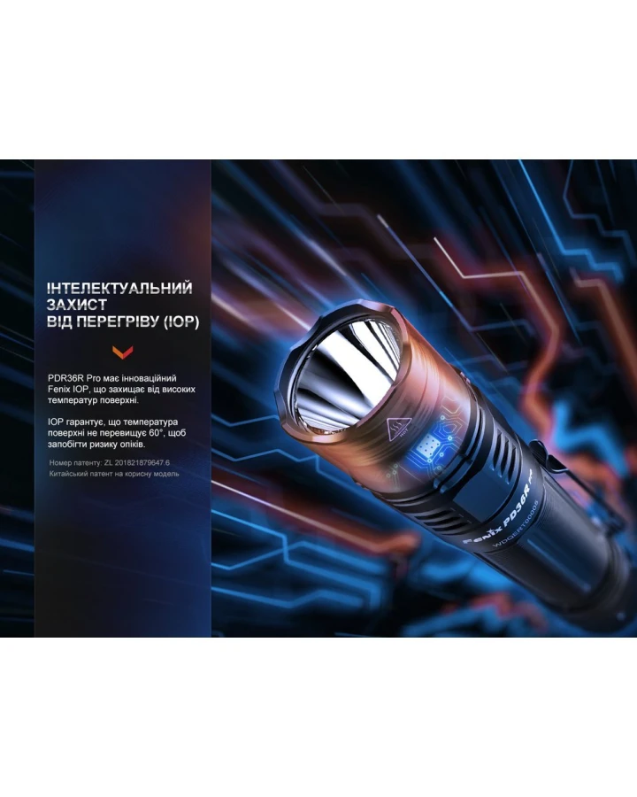 Ліхтар ручний Fenix PD36R Pro