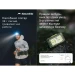 Ліхтар налобний Naturehike CNK2550ZM011, сірий