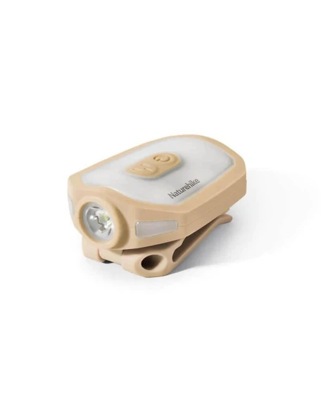Ліхтар з кліпсою Naturehike NH21ZM013, бежевий