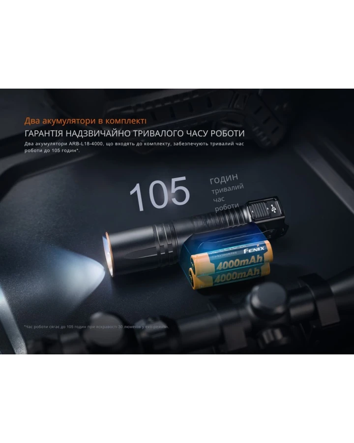 Ліхтар тактичний з червоним світлом Fenix TK35R 5800 лм | Лімітована серія