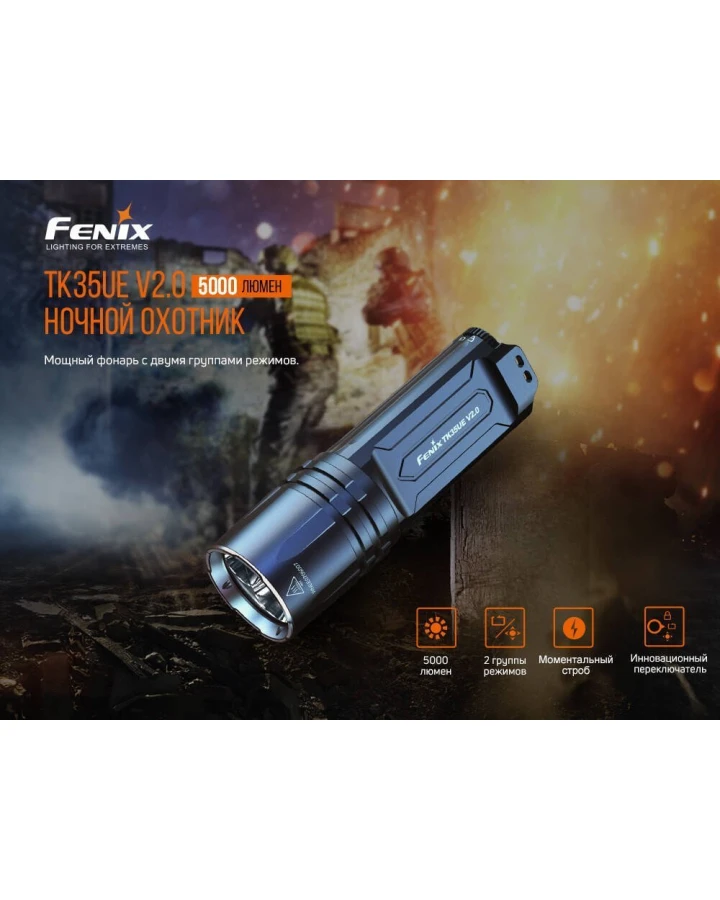 Ліхтар ручний Fenix TK35UE V2.0