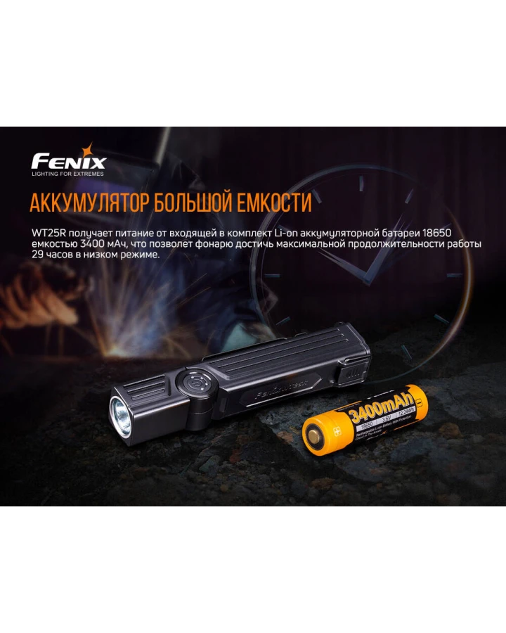 Ліхтар ручний Fenix WT25R