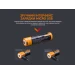 Акумулятор 18650 Fenix (3400 mAh) micro usb зарядка