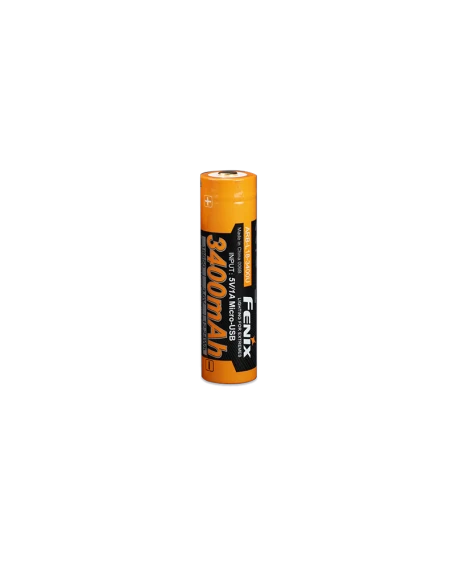 Акумулятор 18650 Fenix (3400 mAh) micro usb зарядка