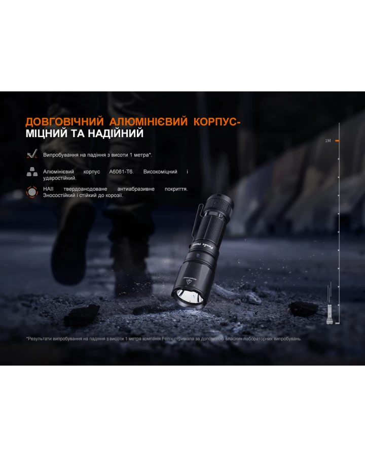 Тактичний ліхтар ручний Fenix TK05R