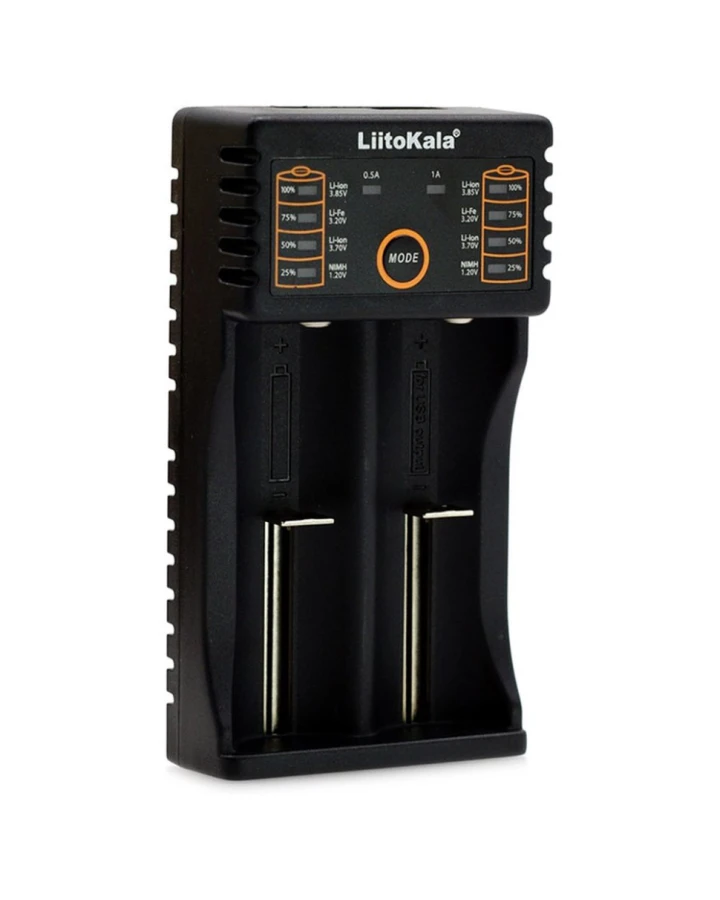Зарядний пристрій Liitokala Lii-202, Ni-Mh/Li-ion/Li-Fe/LiFePO4, Type-C, Powerbank, LED, Box