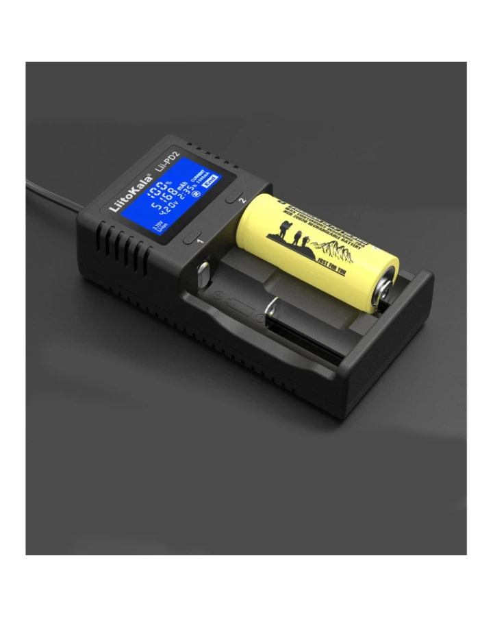 Зарядний пристрій Liitokala Lii-PD2+car EU charger