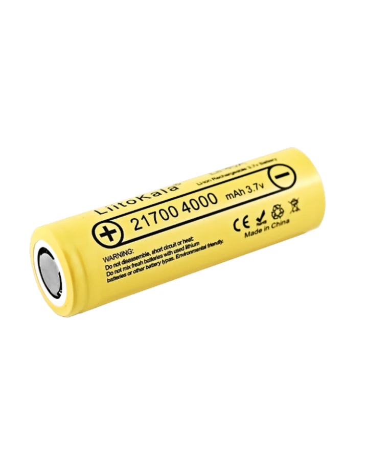 Акумулятор LiitoKala Lii-40A 21700 4000mah battery