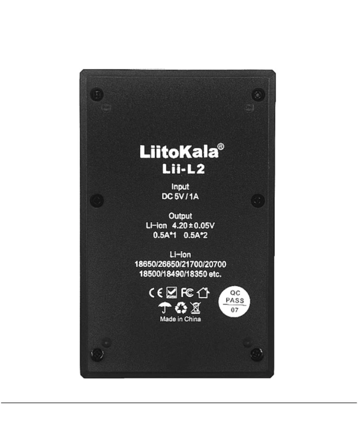 Універсальний зарядний пристрій LiitoKala Lii-L2 на 2 канали