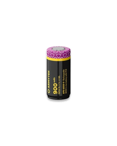Акумулятор літієвий 18350 Li-Ion Armytek (900mAh)