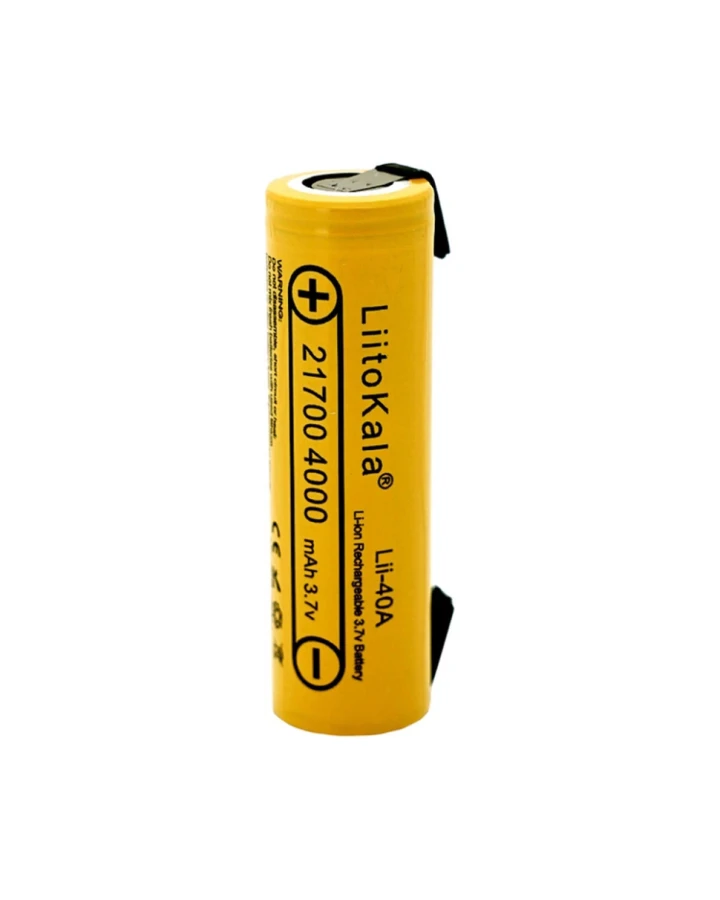 Акумулятор LiitoKala Lii-40A-N 21700 4000mah battery