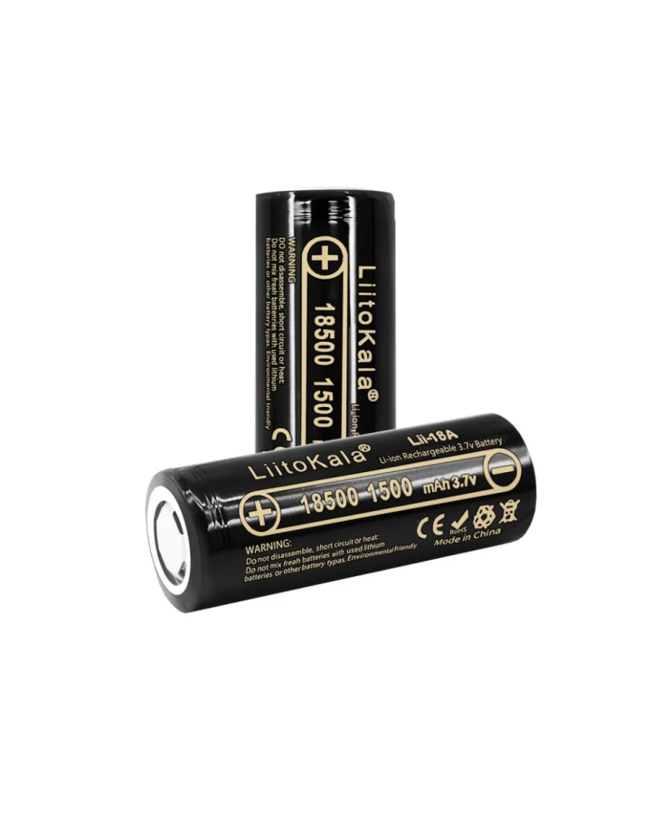 Акумулятор LiitoKala Lii-18A 18500 1500mah battery