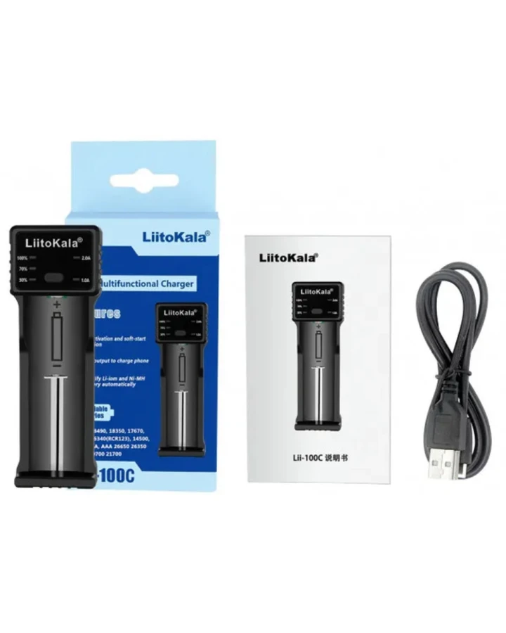 Зарядний пристрій LiitoKala Lii-100С battery charger