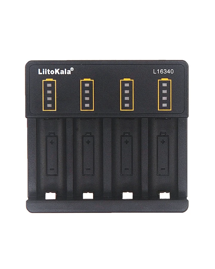 Універсальний зарядний пристрій LiitoKala Lii-L16340 на 4 канали