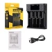 Зарядний пристрій Liitokala Lii-S4, 4 канала, Ni-Mh/Li-ion/LiFePo4, USB, LCD, Box