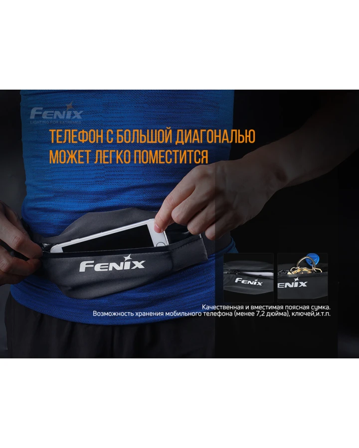 Поясна сумка Fenix AFB-10 блакитна