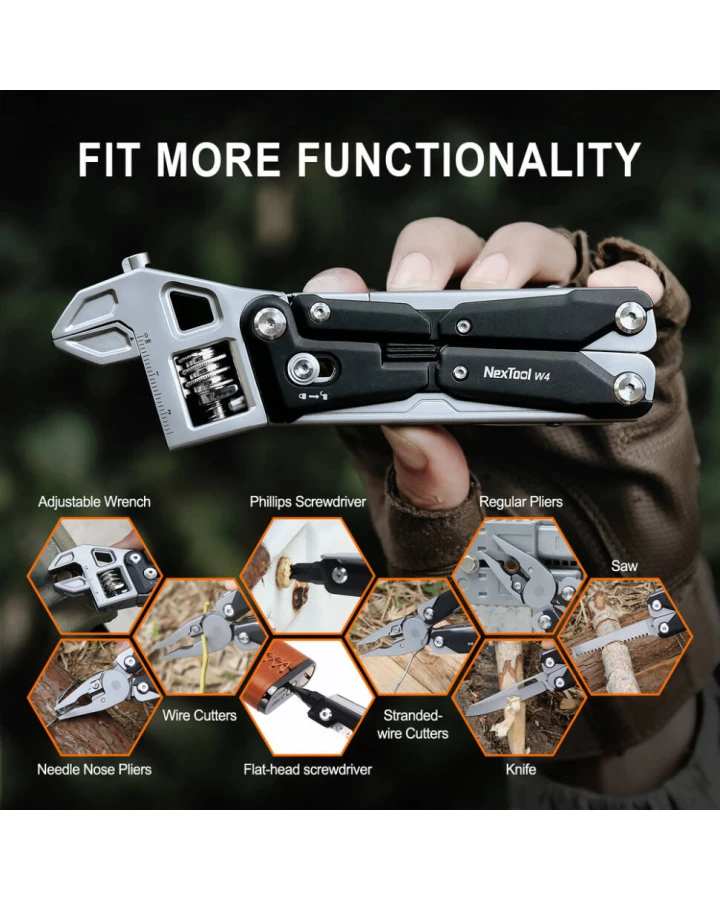 Мультитул NexTool Wrench W4