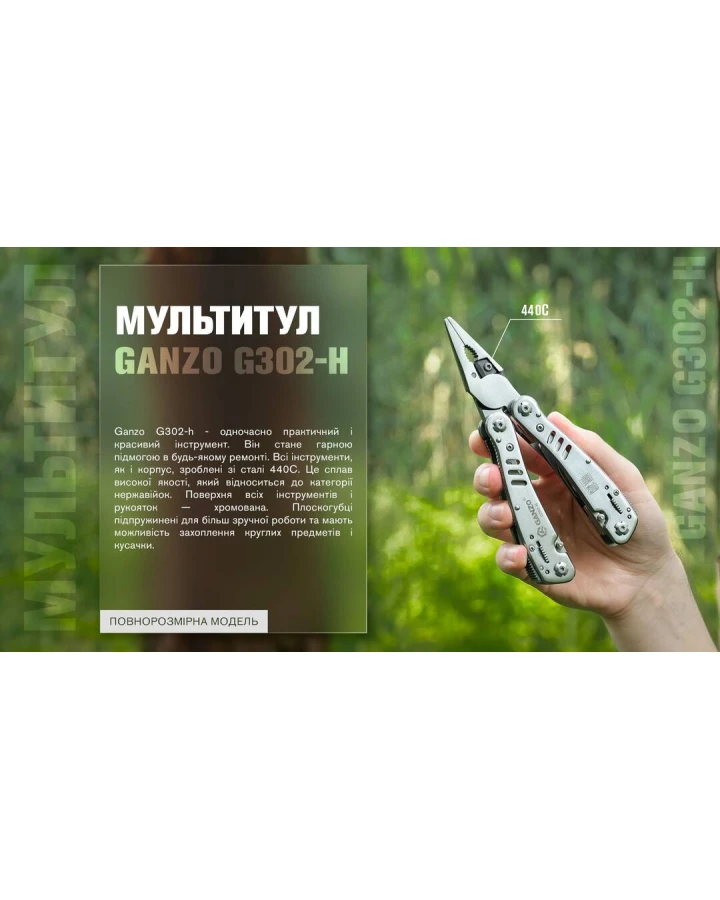 Мультитул Multi Tool Ganzo G302-H