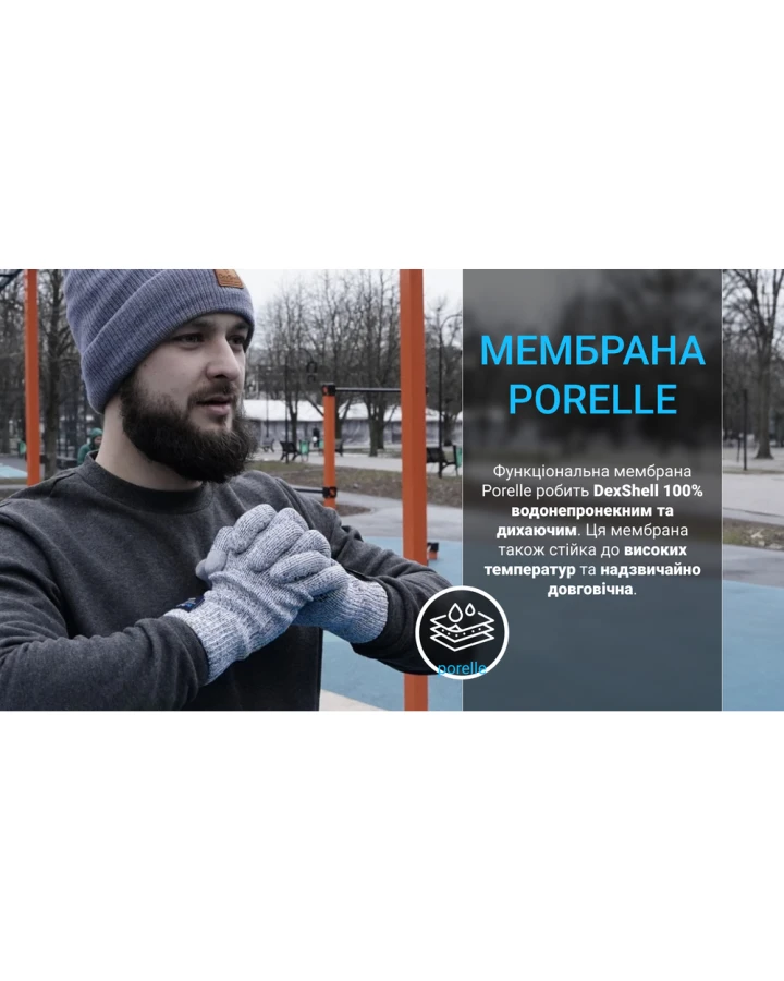 Шапка водонепроникна Dexshell Watch Beanie, червона