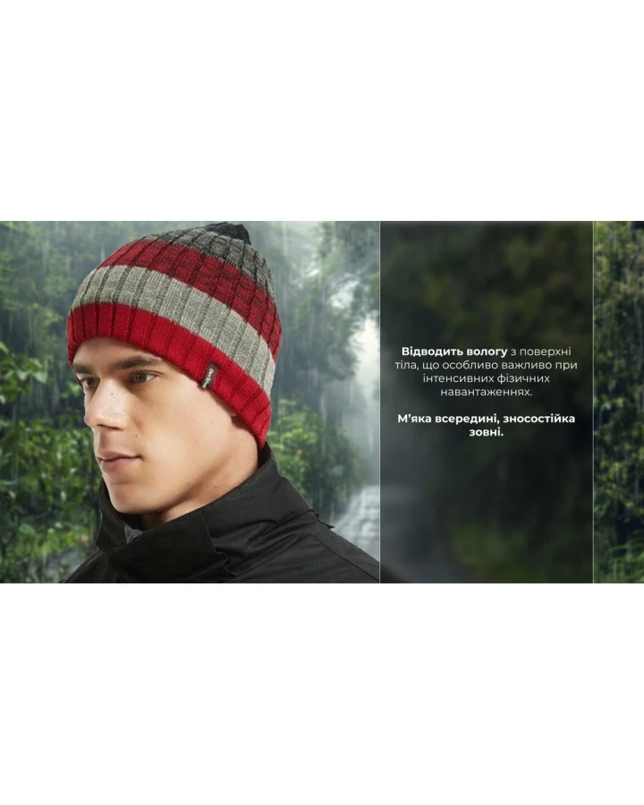 Шапка водонепроникна Dexshell Beanie Gradient (56-58cm) блакитний