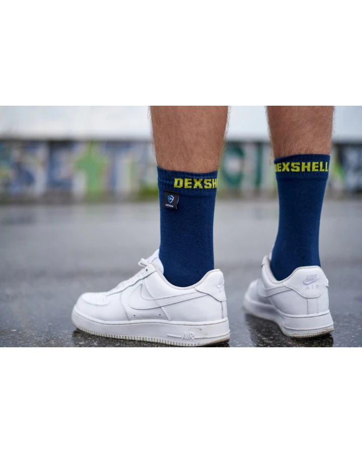 Шкарпетки водонепроникні Dexshell Ultra Thin Crew NL, p-p М, сині