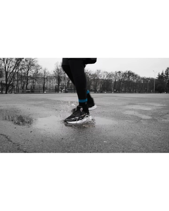 Шкарпетки водонепроникні Dexshell Running Lite, р-р XL, блакитні