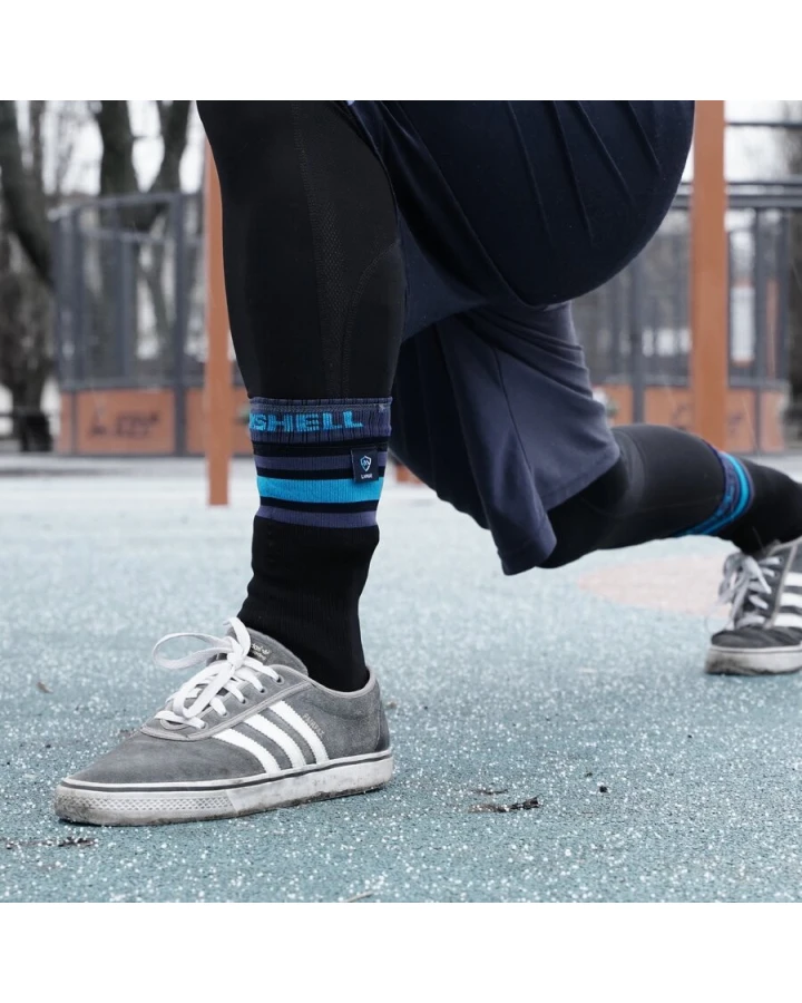 Шкарпетки водонепроникні Dexshell Ultra Dri Sports, р-р XL, з блакитною смугою