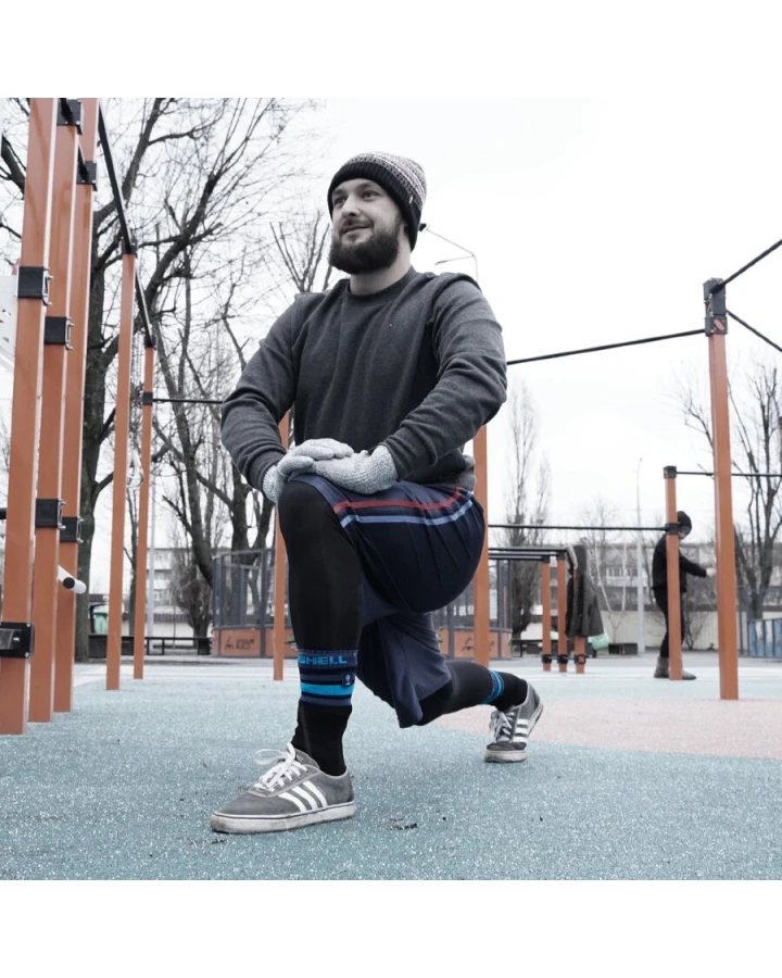 Шкарпетки водонепроникні Dexshell Ultra Dri Sports, р-р XL, з блакитною смугою
