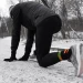 Шкарпетки водонепроникні  Dexshell Running, p-p S, з помаранчевими смугами