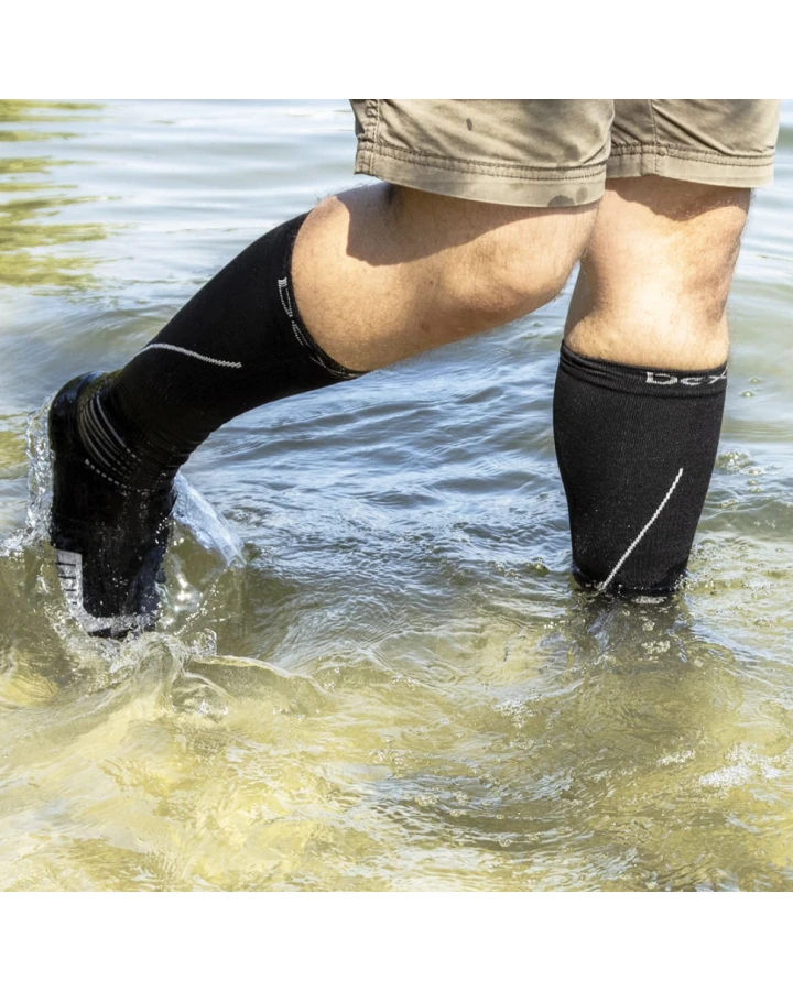 Шкарпетки водонепроникні Dexshell Compression Mudder, р-р XL, сірі
