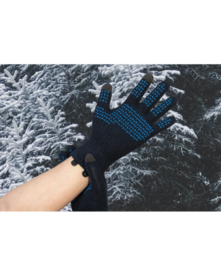 Рукавички водонепроникні Dexshell ThermFit 3.0 Gloves, темно-блакитні, розмір M
