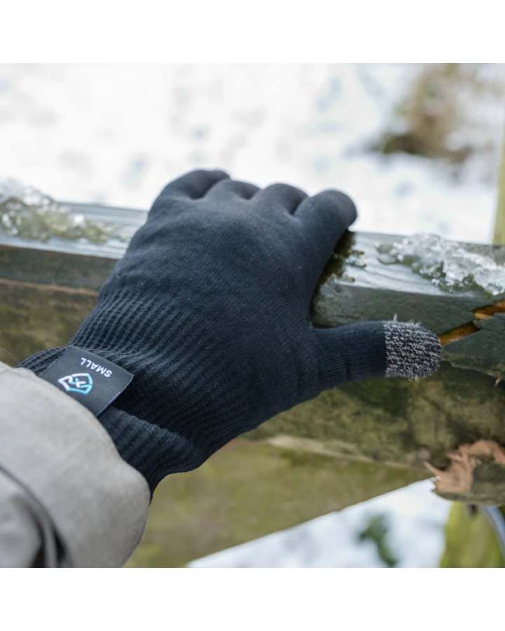 Рукавички водонепроникні Dexshell ThermFit 3.0 Gloves, чорні, розмір S