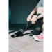 Водонепроникні шкарпетки Dexshell Longlite Socks 2.0, блакитні полоски, розмір L (43-46)