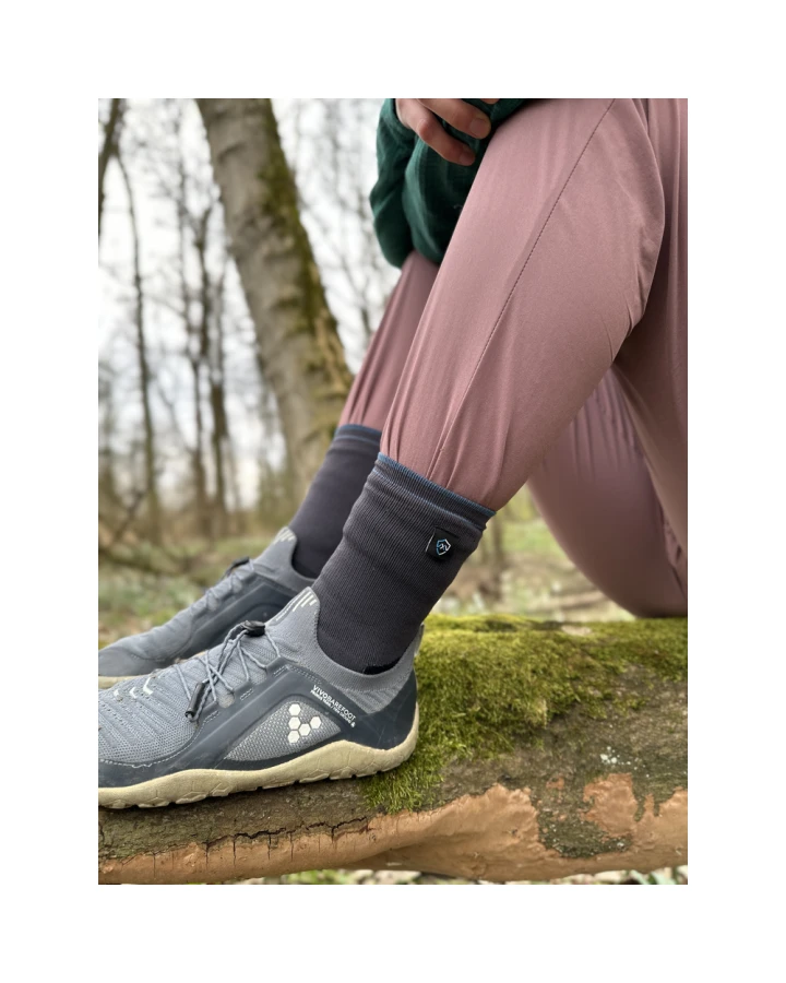 Шкарпетки водонепроникні Dexshell Running Lite 2.0 Socks, сірі, розмір XL (47-49)