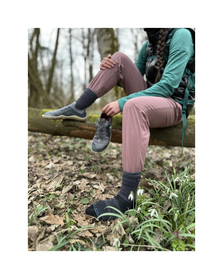 Шкарпетки водонепроникні Dexshell Running Lite 2.0 Socks, сірі, розмір XL (47-49)