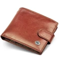 Чоловічий портмоне з натуральної шкіри ST Leather B104 Коричневий