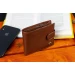 Чоловічий портмоне з натуральної шкіри ST Leather B104 Коричневий
