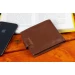 Чоловічий портмоне з натуральної шкіри ST Leather B104 Коричневий