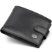 Класичне чоловіче портмоне з натуральної шкіри ST Leather ST102 Чорний