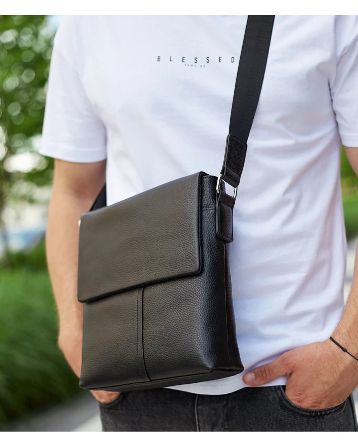 Чоловіча сумка планшет Classic bag, чорна