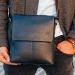 Чоловіча сумка планшет Classic bag, чорна