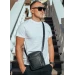 Чоловіча шкіряна сумка через плече Nola, чорна