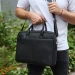 Чоловічий портфель на плече Eron, чорний