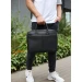 Чоловічий портфель на плече Eron, чорний