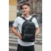 Чоловічий рюкзак для ноутбука та документів 28х42х18, сумка на спину з натуральної шкіри Tiding Bag B2-37342A