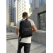 Шкіряний чоловічий рюкзак міський Calder,чорний