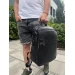 Рюкзак шкіряний для чоловіка Lorman, чорний колір