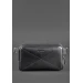 Шкіряна поясна сумка Dropbag Maxi чорна Krast BN-BAG-20-g